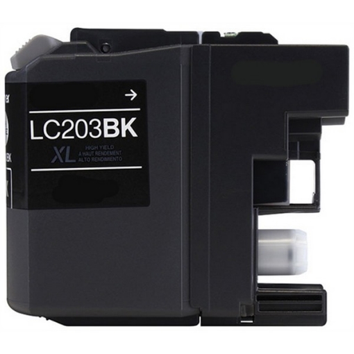 Picture of Compatible LC-203Bk High Yield Black Inkjet Cartridge (550 Yield)