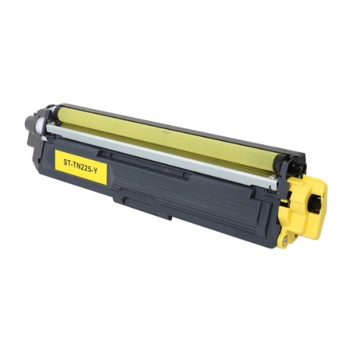 Picture of Compatible TN-225Y High Yield Yellow Toner Cartridge (2200 Yield)