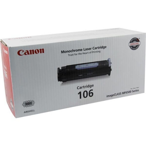 Picture of Canon 0264B001AA (Canon 106) OEM Black Toner Cartridge