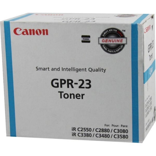 Picture of Canon 0453B003AA (GPR-23) OEM Cyan Copier Cartridge