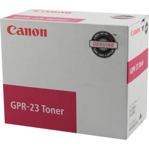 Picture of Canon 0454B003AA (GPR-23) OEM Magenta Copier Cartridge