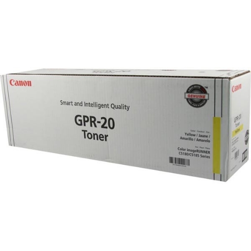 Picture of Canon 1066B001AA (GPR-20) OEM Yellow Laser Toner