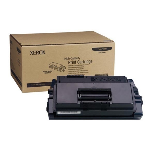 Picture of Xerox 106R01371 (106R1371) OEM High Yield Black Toner Cartridge