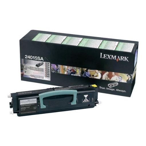 Picture of Lexmark 24015SA OEM Black Toner Cartridge