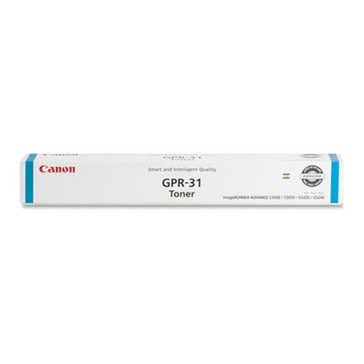 Picture of Canon 2794B003AA (GPR-31C) OEM Cyan Toner Cartridge