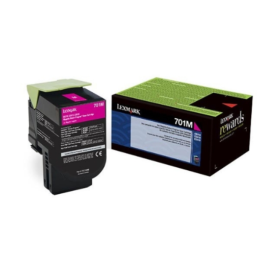 Picture of Lexmark 70C10M0 OEM Magenta Toner