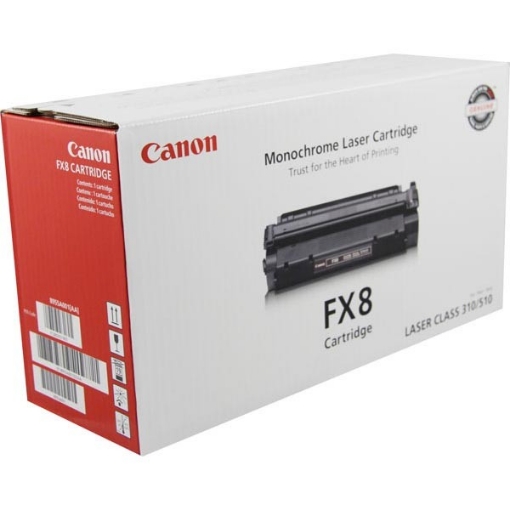 Picture of Canon 8955A001AA (FX-8) OEM Black Toner Cartridge