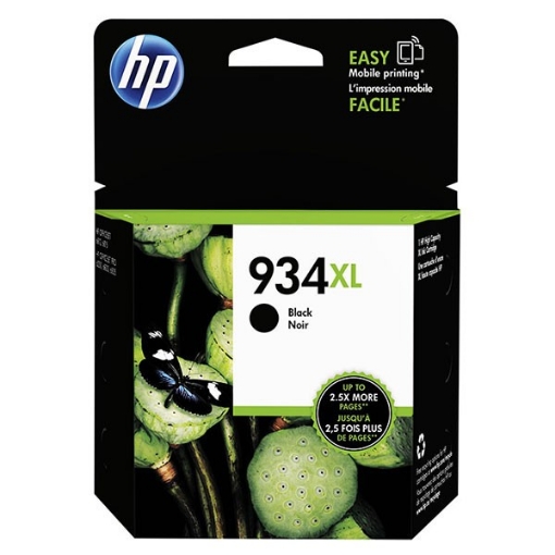 Picture of HP C2P23AN (HP 934XL) OEM High Yield Black Ink Cartridge