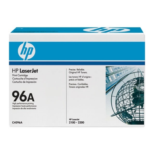 Picture of HP C4096A (HP 96A) OEM Black Toner Cartridge