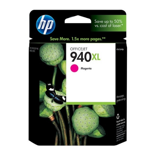 Picture of HP C4908AN (HP 940XL) OEM Magenta Inkjet Cartridge