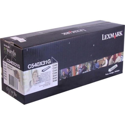 Picture of Lexmark C540X31G OEM Black Toner Developer