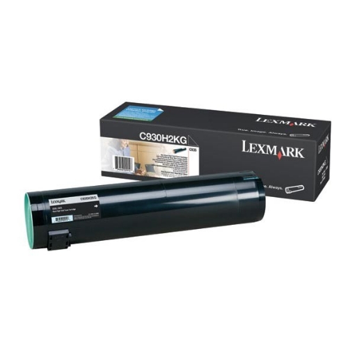 Picture of Lexmark C930H2KG OEM Black Print Cartridge