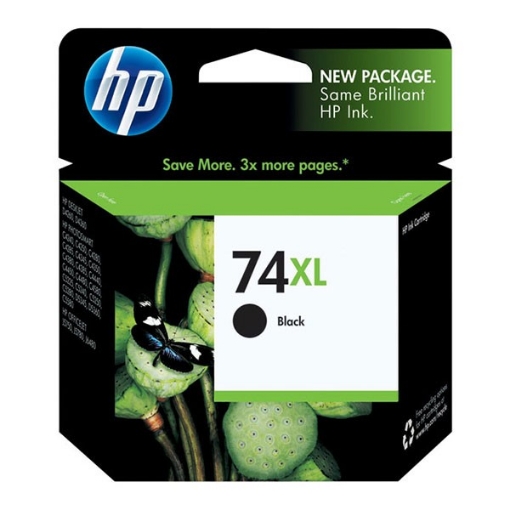 Picture of HP CB336WN (HP 74) OEM High Yield Black Inkjet Cartridge