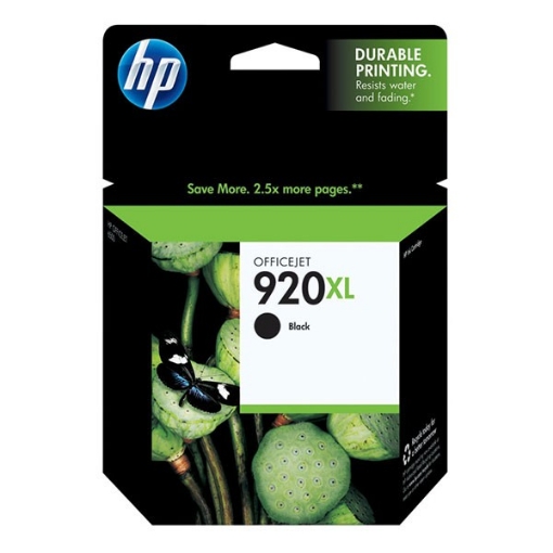 Picture of HP CD975AN (HP 920XL) OEM High Yield Black Inkjet Cartridge