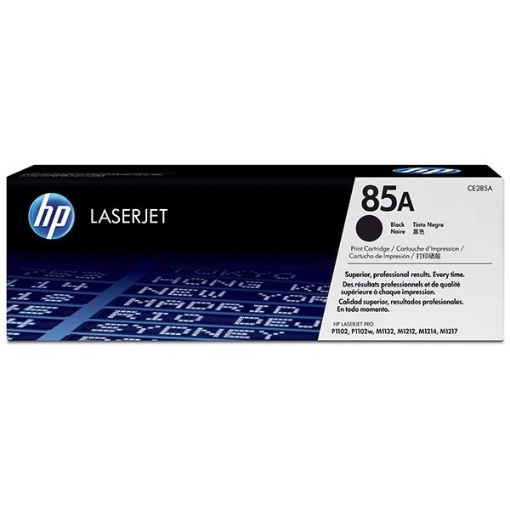 Picture of HP CE285A (HP 85A) OEM Black Toner Cartridge