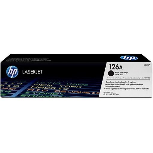 Picture of HP CE310A (HP 126A) OEM Black Toner Cartridge