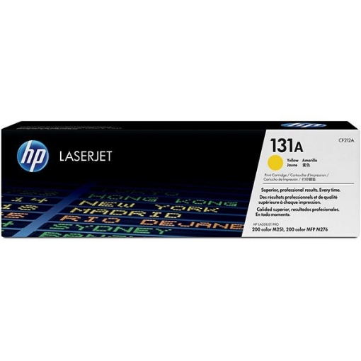 Picture of HP CF212A (HP 131A) OEM Yellow Laser Toner Cartridge