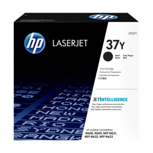 Picture of HP CF237Y (HP 37Y) OEM Extra High Yield Black Toner Cartridge