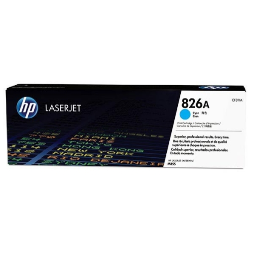 Picture of HP CF311A (HP 826A) OEM Cyan Toner Cartridge