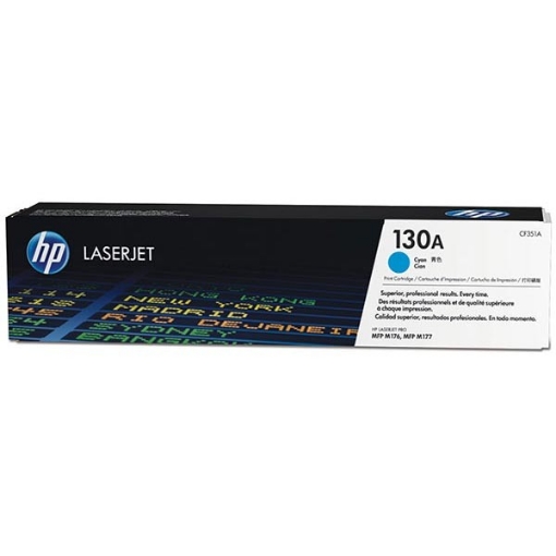 Picture of HP CF351A (HP 130A) OEM Cyan Toner Cartridge