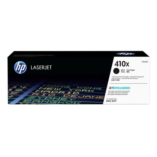 Picture of HP CF410X (HP 410X) OEM High Yield Black Toner Cartridge