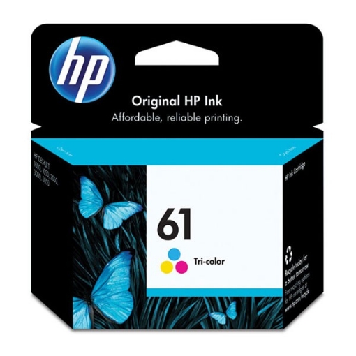 Picture of HP CH562WN (HP 61) OEM Tri-Color Ink Cartridge