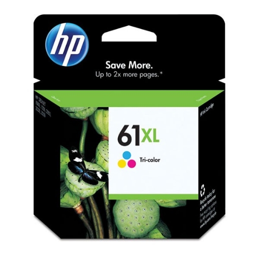 Picture of HP CH564WN (HP 61XL) OEM High Yield Tri-Color Ink Cartridge