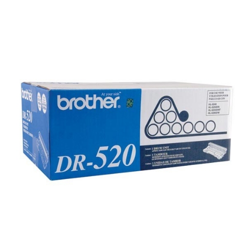 Picture of Brother DR-520 OEM Black Drum Cartridge