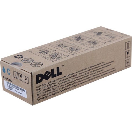 Picture of Dell KU053 (310-9060) OEM Cyan Toner Cartridge