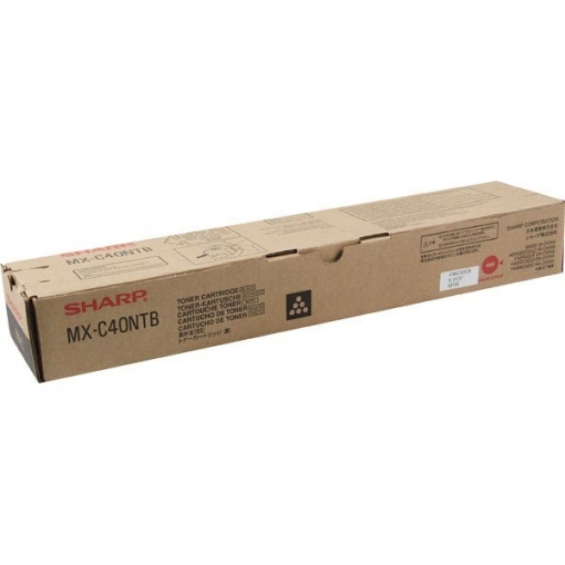 Picture of Sharp MX-C40NTB OEM Black Toner Cartridge