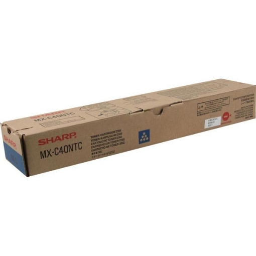 Picture of Sharp MX-C40NTC OEM Cyan Toner Cartridge