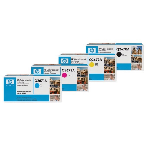 Picture of HP Q2671A (HP 309A) OEM Cyan Toner Cartridge