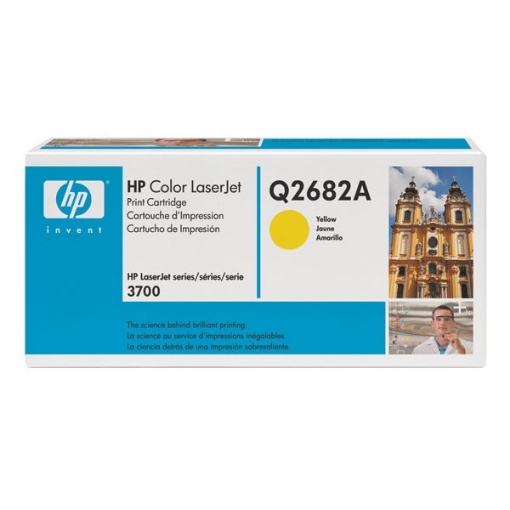 Picture of HP Q2682A (HP 311A) OEM Yellow Toner Cartridge