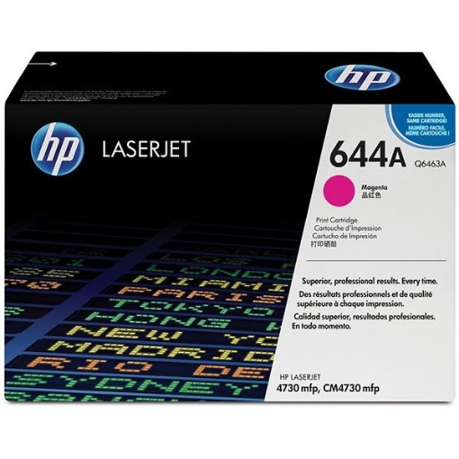 Picture of HP Q6463A (HP 644A) OEM Magenta Toner Cartridge