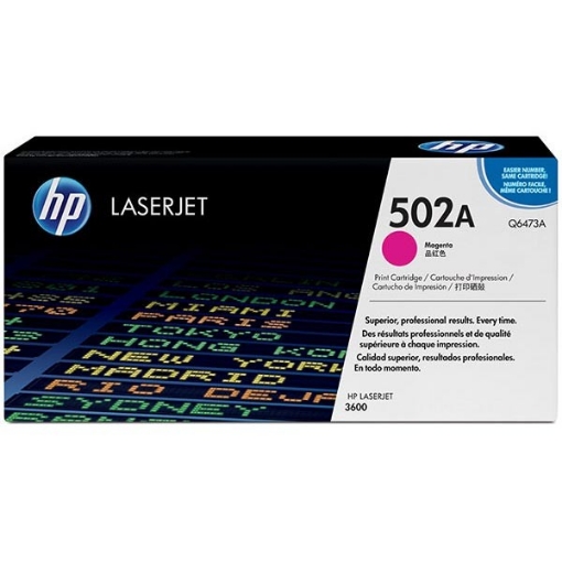 Picture of HP Q6473A (HP 502A) OEM Magenta Toner Cartridge