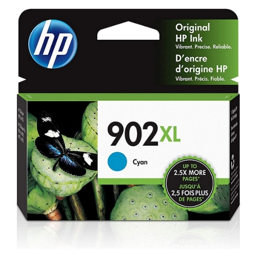 Picture of HP T6M02AN (HP 902XL) OEM High Yield Cyan Inkjet Cartridge