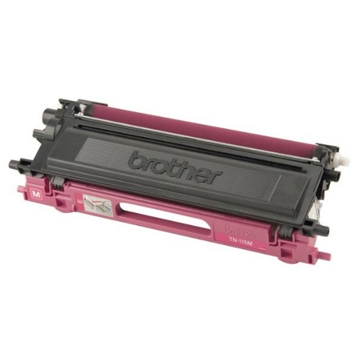 Picture of Brother TN-115M (TN-110M) OEM Magenta Toner Cartridge