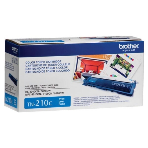 Picture of Brother TN-210C OEM Cyan Toner Cartridge