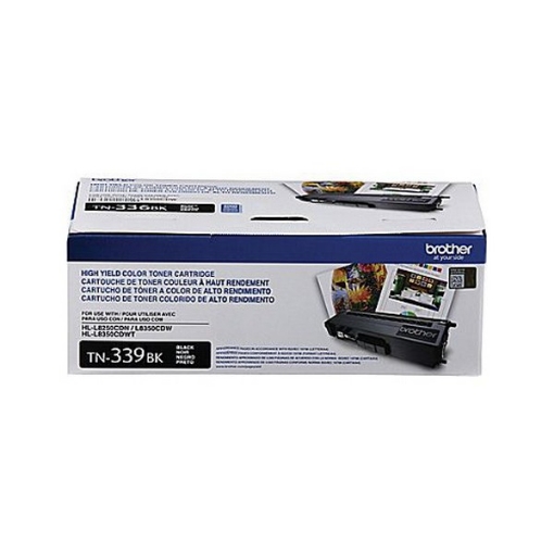 Picture of Brother TN-339Bk OEM Extra High Yield Black Toner Cartridge