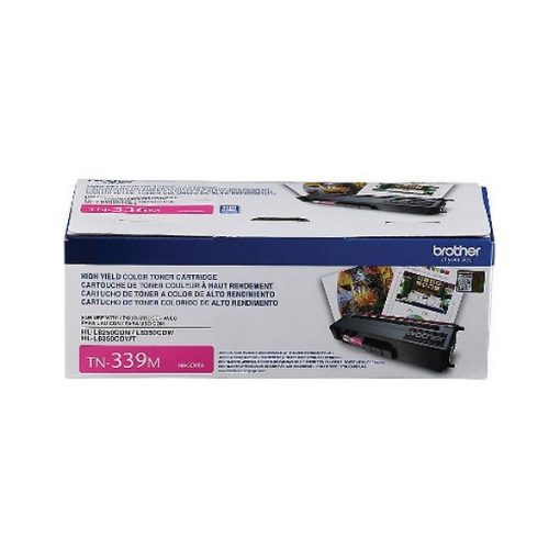 Picture of Brother TN-339M OEM Extra High Yield Magenta Toner Cartridge