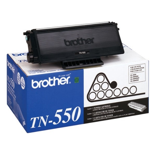 Picture of Brother TN-550 OEM Black Toner Cartridge