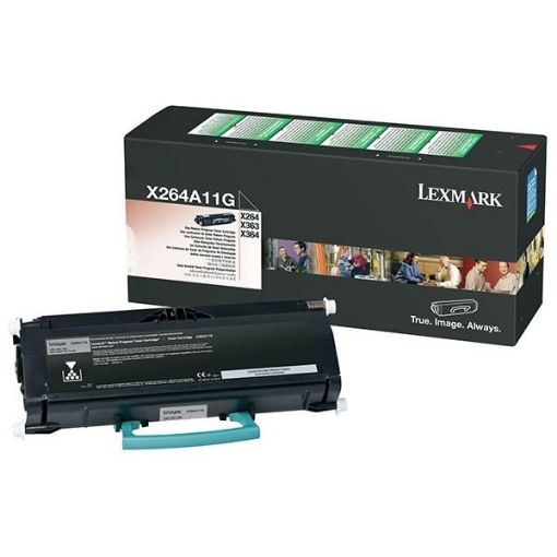 Picture of Lexmark X264A11G OEM Black Toner Cartridge