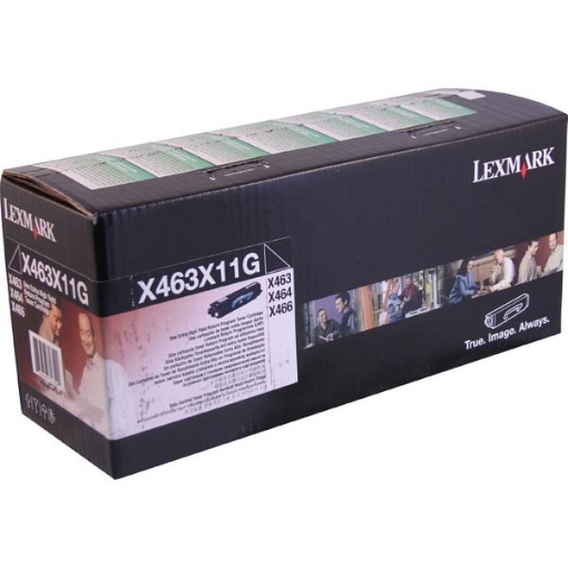 Picture of Lexmark X463X11G OEM Black Toner Cartridge