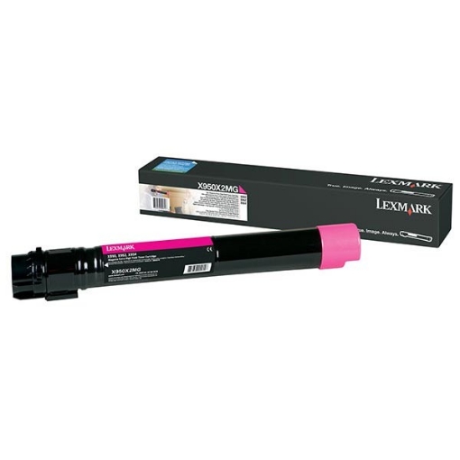 Picture of Lexmark X950X2MG OEM Magenta Toner Cartridge