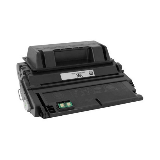 Picture of EcoPlus MICR Q1338A (HP 38A) High Yield Black Toner Cartridge (20000 Yield)