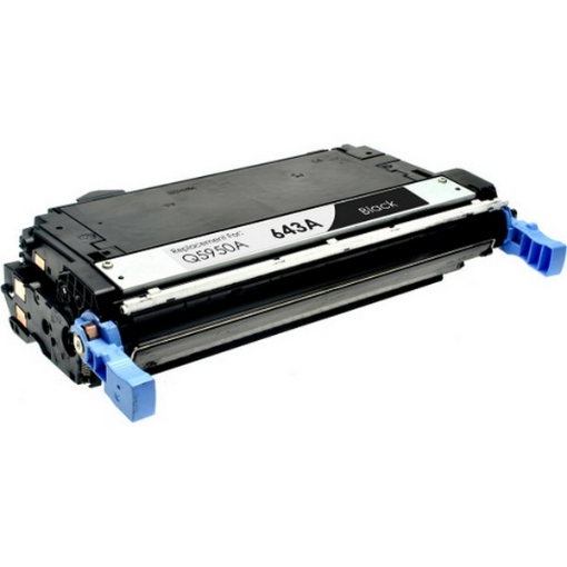 Picture of EcoPlus Q5950A (HP 643A) Black Toner Cartridge (11000 Yield)