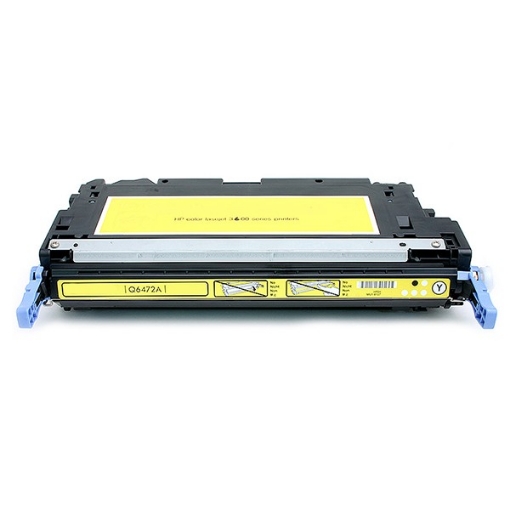 Picture of EcoPlus Q6472A (HP 502A) Yellow Toner Cartridge (4000 Yield)