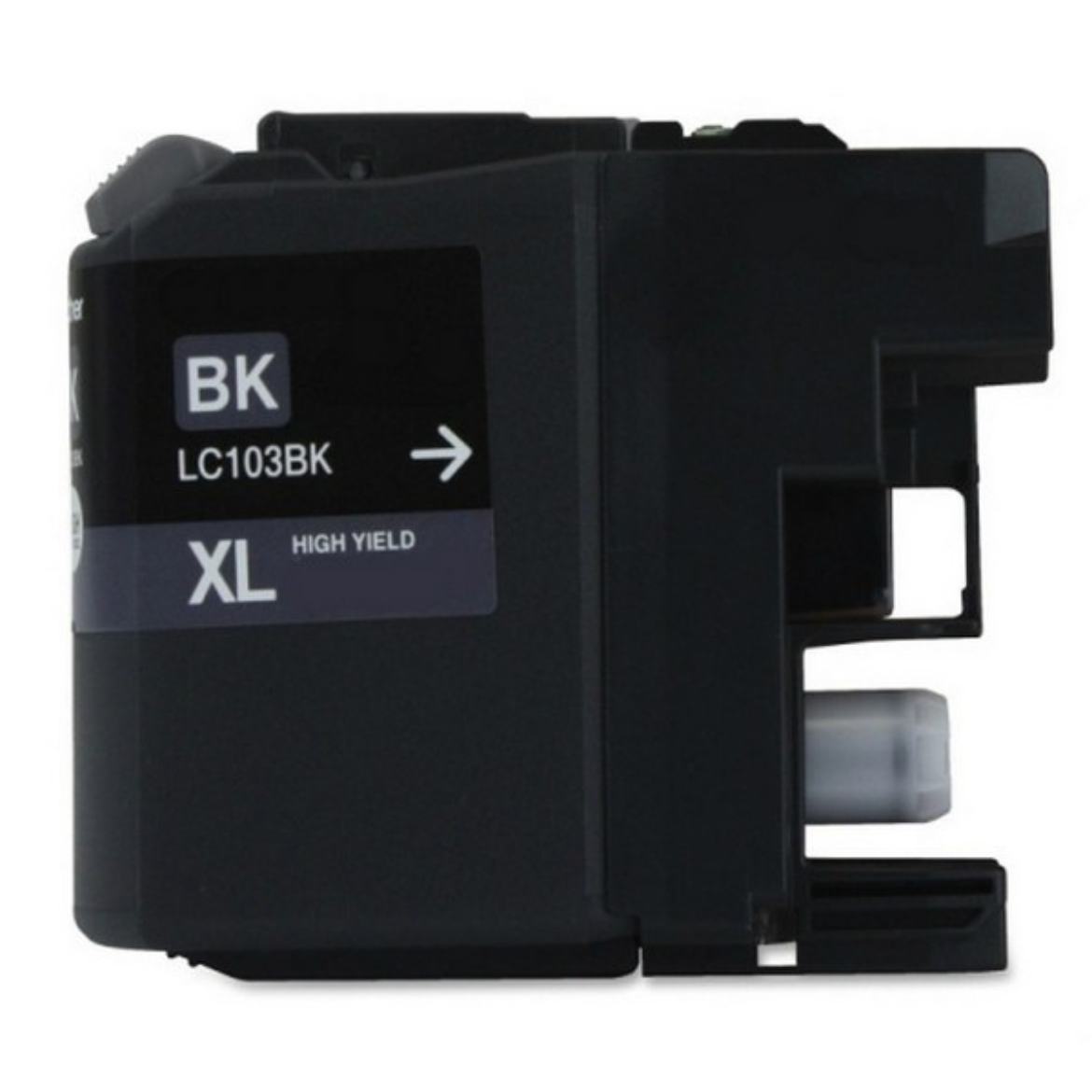 Picture of Compatible Brother LC103 (LC103BK) InkJet Cartridge, Black, 600 High Yield