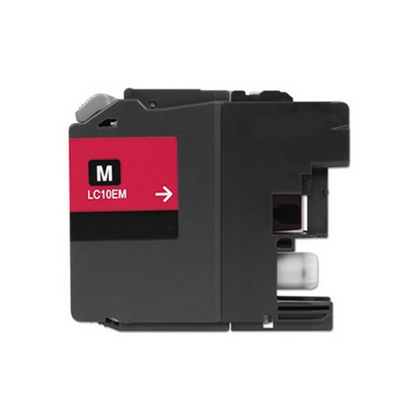 Show details for Compatible Brother LC10EM (LC10EM) InkJet Cartridge, Magenta, 1200 Super High Yield Picture of Compatible Brother LC10EM (LC10EM) InkJet Cartridge, Magenta, 1200 Super High Yield