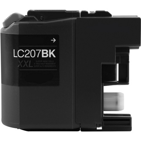 Show details for Compatible Brother LC207 XXL (LC207BK) InkJet Cartridge, Black, 1200 Super High Yield Picture of Compatible Brother LC207 XXL (LC207BK) InkJet Cartridge, Black, 1200 Super High Yield